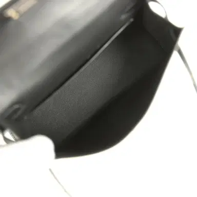 HERMÈS Hermes Kelly Sellier 20 "Cheval De Bois" Black and Multi Tadelakt Palladium Hardware | Thumbnail 8 HERMÈS Hermes Kelly Sellier 20 "Cheval De Bois" Black and Multi Tadelakt Palladium Hardware | Thumbnail 8