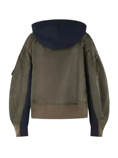 Sacai Sponge Sweat Zip-Up Hoodie | Thumbnail 3 Sacai Sponge Sweat Zip-Up Hoodie | Thumbnail 3