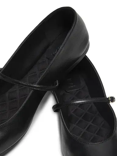 AERA Women's Mina Vegan Leather Mary Jane Flats - Black | Thumbnail 6 AERA Women's Mina Vegan Leather Mary Jane Flats - Black | Thumbnail 6