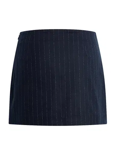 Favorite Daughter Women's The Favorite Pinstripe Skort - Navy Pinstripe - Size 8 | Thumbnail 5 Favorite Daughter Women's The Favorite Pinstripe Skort - Navy Pinstripe - Size 8 | Thumbnail 5