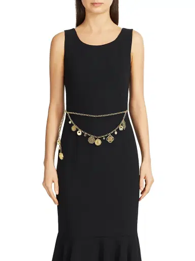 Ramy Brook Women's Ariana Goldtone & Mixed-Media Charm Belt | Thumbnail 3 Ramy Brook Women's Ariana Goldtone & Mixed-Media Charm Belt | Thumbnail 3