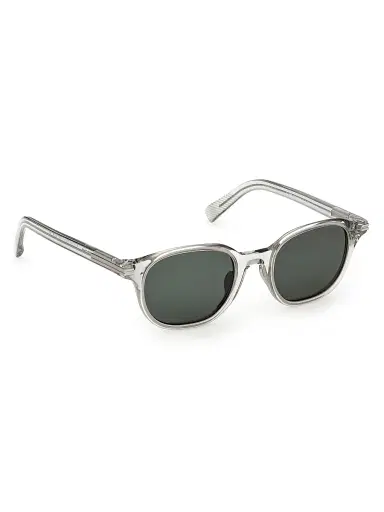 Zegna Men's 50MM Round Sunglasses - Light Green | Thumbnail 8 Zegna Men's 50MM Round Sunglasses - Light Green | Thumbnail 8