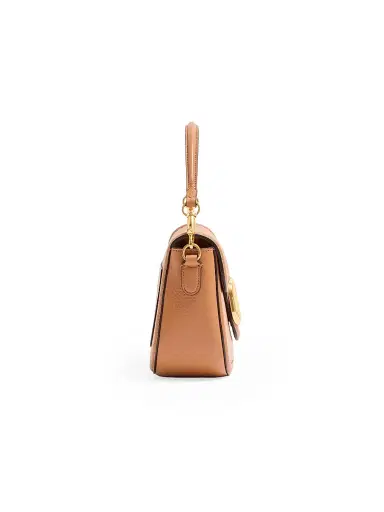 Valentino Garavani Women's Alltime Shoulder Bag in Grainy Calfskin - Almond | Thumbnail 4 Valentino Garavani Women's Alltime Shoulder Bag in Grainy Calfskin - Almond | Thumbnail 4
