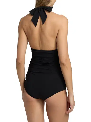 Dolce & Gabbana Women's Jersey One-Piece Halter Swimsuit | Thumbnail 5 Dolce & Gabbana Women's Jersey One-Piece Halter Swimsuit | Thumbnail 5