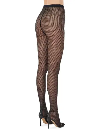 Wolford Women's Shimmer Effect Tights - Black | Thumbnail 5 Wolford Women's Shimmer Effect Tights - Black | Thumbnail 5