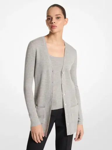 Michael Kors Collection Bette Cashmere Cardigan | Thumbnail 7 Michael Kors Collection Bette Cashmere Cardigan | Thumbnail 7