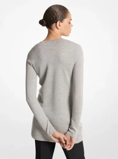Michael Kors Collection Bette Cashmere Cardigan | Thumbnail 9 Michael Kors Collection Bette Cashmere Cardigan | Thumbnail 9