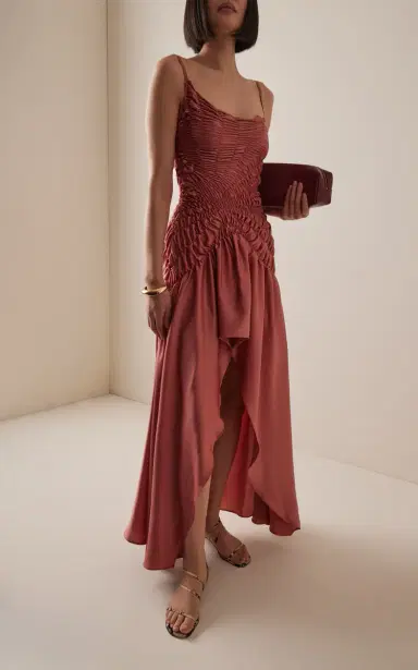 GEORGIA HARDINGE Exclusive The Eclipse Matte-Satin Maxi Dress | Thumbnail 2 GEORGIA HARDINGE Exclusive The Eclipse Matte-Satin Maxi Dress | Thumbnail 2