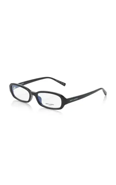 Saint Laurent Erin Oval-Frame Acetate Glasses | Thumbnail 3 Saint Laurent Erin Oval-Frame Acetate Glasses | Thumbnail 3