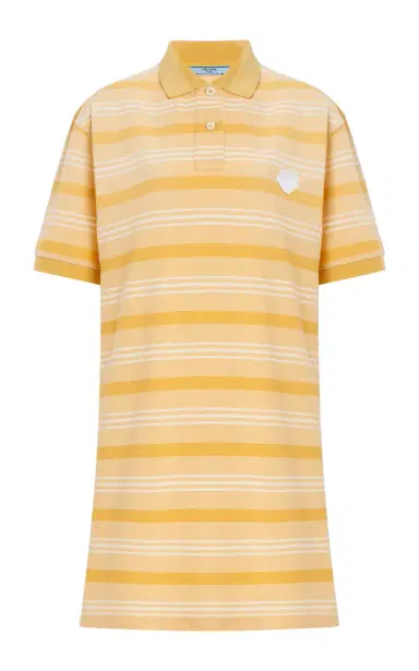 Prada Cotton Pique Mini Dress | Thumbnail 6 Prada Cotton Pique Mini Dress | Thumbnail 6