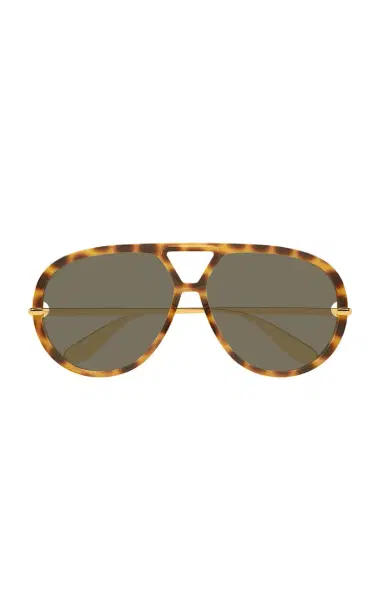 Bottega Veneta Aviator-Frame Acetate Sunglasses | Thumbnail 1 Bottega Veneta Aviator-Frame Acetate Sunglasses | Thumbnail 1
