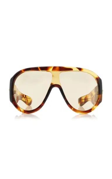 Bottega Veneta Scudo Shield Acetate Sunglasses | Thumbnail 5 Bottega Veneta Scudo Shield Acetate Sunglasses | Thumbnail 5