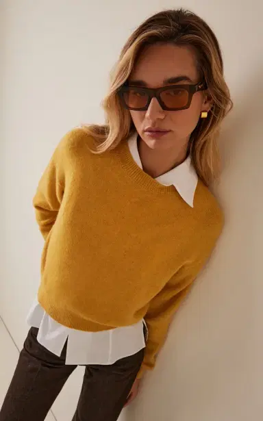 Bottega Veneta Square-Frame Acetate Sunglasses | Thumbnail 2 Bottega Veneta Square-Frame Acetate Sunglasses | Thumbnail 2