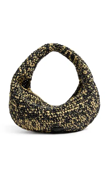 Khaite Olivia Medium Raffia Hobo Bag | Thumbnail 1 Khaite Olivia Medium Raffia Hobo Bag | Thumbnail 1