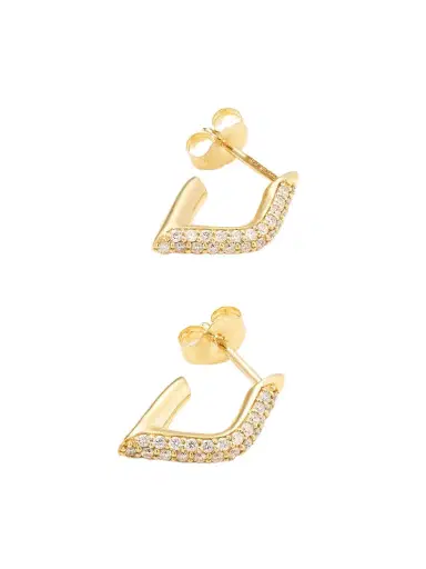 Sydney Evan 14-karat Gold Diamond Earrings | Thumbnail 1 Sydney Evan 14-karat Gold Diamond Earrings | Thumbnail 1