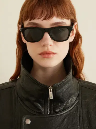 Saint Laurent Eyewear Square-frame Acetate Sunglasses | Thumbnail 2 Saint Laurent Eyewear Square-frame Acetate Sunglasses | Thumbnail 2