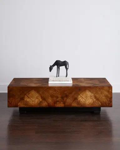 John-Richard Collection Chelsea Walnut-Burl Coffee Table | Thumbnail 2 John-Richard Collection Chelsea Walnut-Burl Coffee Table | Thumbnail 2