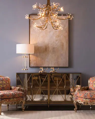 John-Richard Collection Karrah Mirrored Console | Thumbnail 2 John-Richard Collection Karrah Mirrored Console | Thumbnail 2