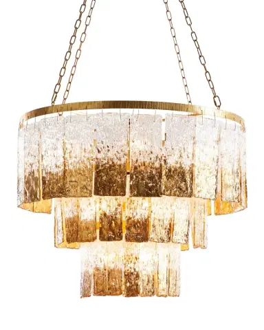 John-Richard Collection Twilight 16-Light Glass Chandelier | Thumbnail 1 John-Richard Collection Twilight 16-Light Glass Chandelier | Thumbnail 1