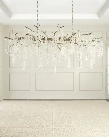 John-Richard Collection Shiro Noda 15-Light Glass Chandelier | Thumbnail 2 John-Richard Collection Shiro Noda 15-Light Glass Chandelier | Thumbnail 2