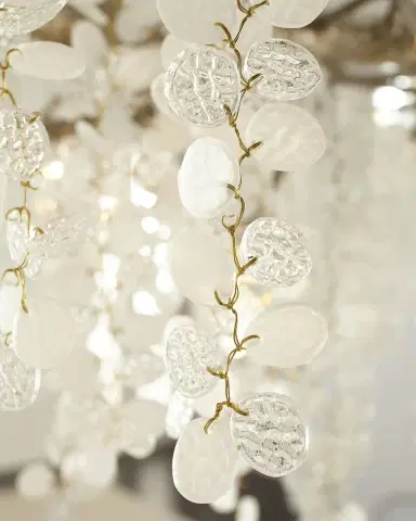 John-Richard Collection Shiro Noda 15-Light Glass Chandelier | Thumbnail 3 John-Richard Collection Shiro Noda 15-Light Glass Chandelier | Thumbnail 3