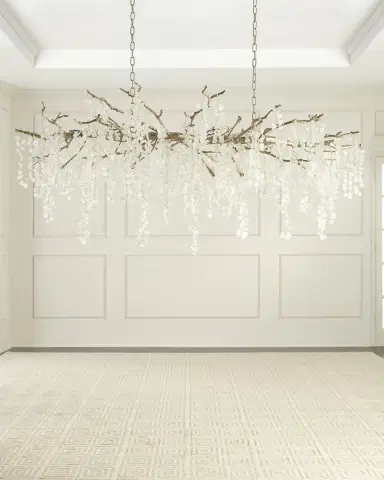 John-Richard Collection Shiro Noda 15-Light Glass Chandelier | Thumbnail 1 John-Richard Collection Shiro Noda 15-Light Glass Chandelier | Thumbnail 1