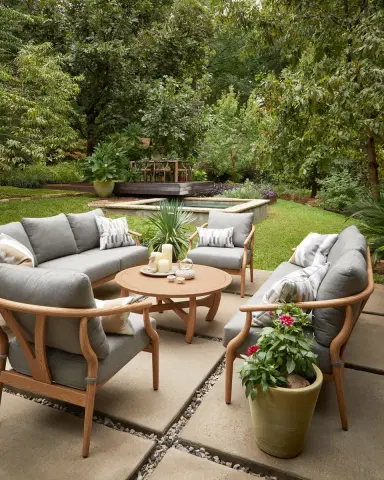 Elaine Smith Chiseled Lumbar Sunbrella Pillow | Thumbnail 1 Elaine Smith Chiseled Lumbar Sunbrella Pillow | Thumbnail 1