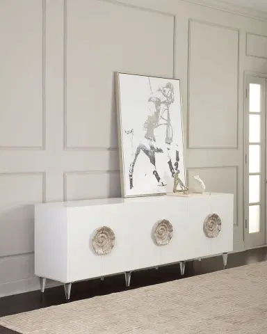 John-Richard Collection Triesse 6-Door Credenza | Thumbnail 2 John-Richard Collection Triesse 6-Door Credenza | Thumbnail 2
