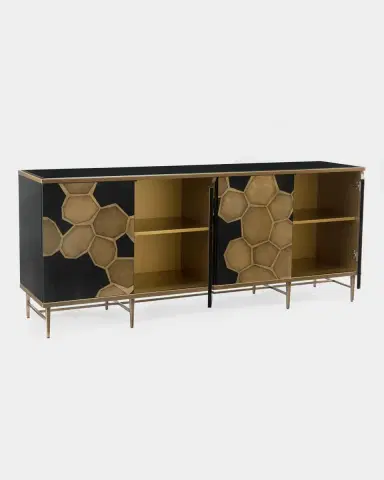 John-Richard Collection Honeycomb Credenza | Thumbnail 3 John-Richard Collection Honeycomb Credenza | Thumbnail 3