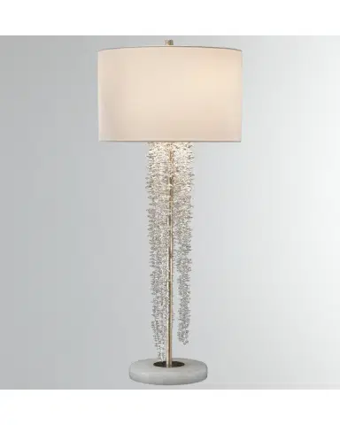 John-Richard Collection Cascading Crystal Waterfall Table Lamp | Thumbnail 2 John-Richard Collection Cascading Crystal Waterfall Table Lamp | Thumbnail 2