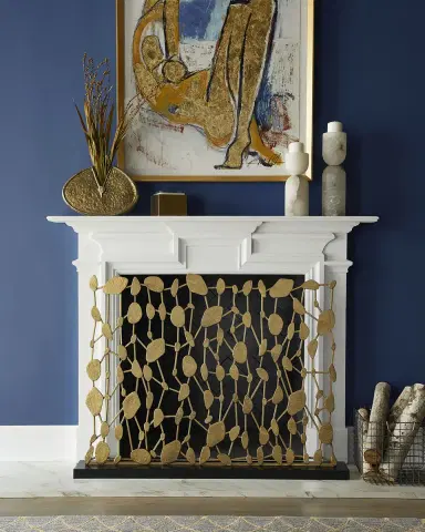 John-Richard Collection Abstract Sculptural Fireplace Screen | Thumbnail 3 John-Richard Collection Abstract Sculptural Fireplace Screen | Thumbnail 3