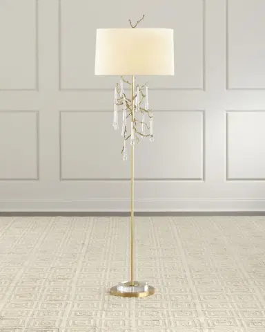 John-Richard Collection Loor Crystal Drop Floor Lamp | Thumbnail 2 John-Richard Collection Loor Crystal Drop Floor Lamp | Thumbnail 2