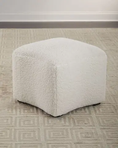 John-Richard Collection Curved Ottoman | Thumbnail 1 John-Richard Collection Curved Ottoman | Thumbnail 1