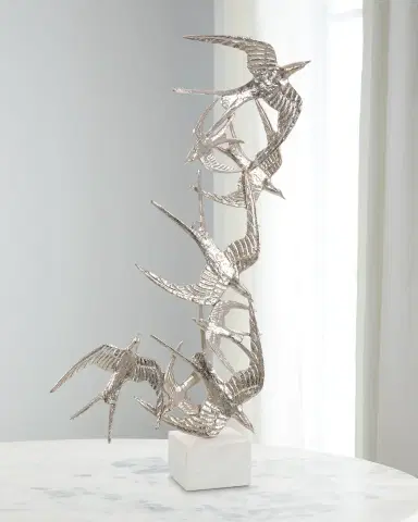 John-Richard Collection Swallows in Flight Sculpture | Thumbnail 1 John-Richard Collection Swallows in Flight Sculpture | Thumbnail 1
