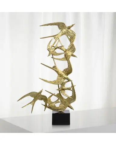 John-Richard Collection Swallows In Flight Sculpture | Thumbnail 2 John-Richard Collection Swallows In Flight Sculpture | Thumbnail 2