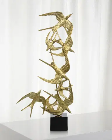 John-Richard Collection Swallows In Flight Sculpture | Thumbnail 1 John-Richard Collection Swallows In Flight Sculpture | Thumbnail 1