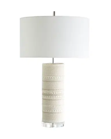 John-Richard Collection Beaded Column Table Lamp | Thumbnail 1 John-Richard Collection Beaded Column Table Lamp | Thumbnail 1