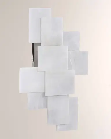 John-Richard Collection Alabaster Wall Sconce | Thumbnail 2 John-Richard Collection Alabaster Wall Sconce | Thumbnail 2