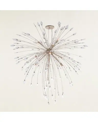 John-Richard Collection Reveille 10-Light Crystal Chandelier | Thumbnail 2 John-Richard Collection Reveille 10-Light Crystal Chandelier | Thumbnail 2