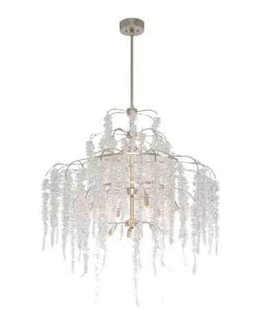 John-Richard Collection Cascading Crystal 12-Light Chandelier | Thumbnail 1 John-Richard Collection Cascading Crystal 12-Light Chandelier | Thumbnail 1