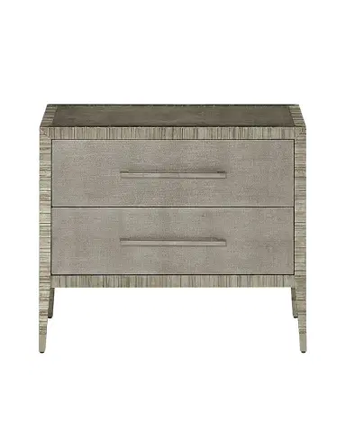 John-Richard Collection Carraway Silver Nightstand | Thumbnail 1 John-Richard Collection Carraway Silver Nightstand | Thumbnail 1
