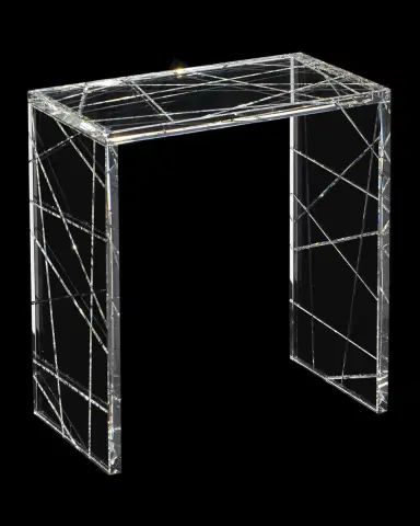 John-Richard Collection Small Crystal Nesting Table | Thumbnail 2 John-Richard Collection Small Crystal Nesting Table | Thumbnail 2