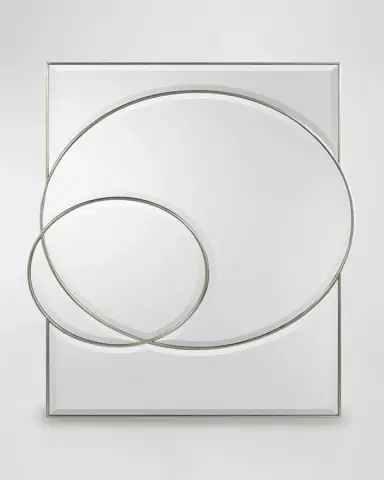 John-Richard Collection Pewter Silver Equinox Mirror | Thumbnail 2 John-Richard Collection Pewter Silver Equinox Mirror | Thumbnail 2