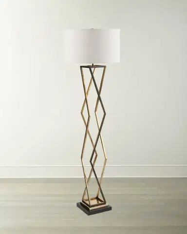 John-Richard Collection Boxed Floor Lamp | Thumbnail 1 John-Richard Collection Boxed Floor Lamp | Thumbnail 1