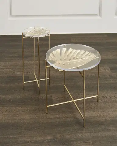 John-Richard Collection Palm Accent Table | Thumbnail 5 John-Richard Collection Palm Accent Table | Thumbnail 5
