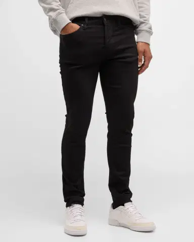 Ksubi Men's Van Winkle Black Denim Skinny Jeans | Thumbnail 3 Ksubi Men's Van Winkle Black Denim Skinny Jeans | Thumbnail 3