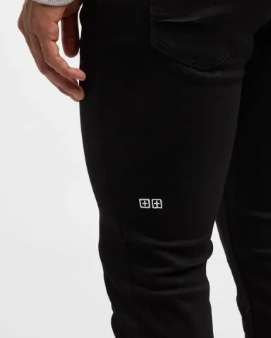 Ksubi Men's Van Winkle Black Denim Skinny Jeans | Thumbnail 6 Ksubi Men's Van Winkle Black Denim Skinny Jeans | Thumbnail 6