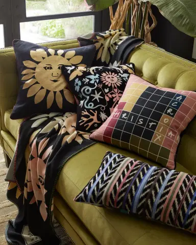 Christian Lacroix Jaipur Stripe Cushion | Thumbnail 3 Christian Lacroix Jaipur Stripe Cushion | Thumbnail 3