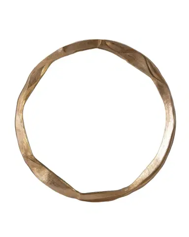 John-Richard Collection Round Ruga Golden Mirror, Large | Thumbnail 1 John-Richard Collection Round Ruga Golden Mirror, Large | Thumbnail 1