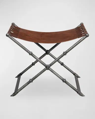 Sarreid Dalton Equestrian Bench | Thumbnail 2 Sarreid Dalton Equestrian Bench | Thumbnail 2